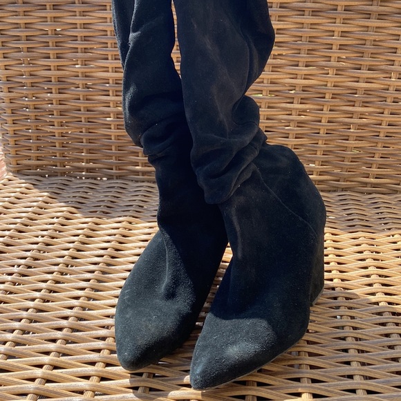 SPLENDID Clayton Black Slouchy Boot - Picture 6 of 12